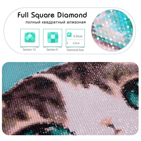 Photo Custom Diamond Painting Cross Stitch Full Square Picture of Rhinestone DIY Diamond Mosaic Diamond Embroidery Sale