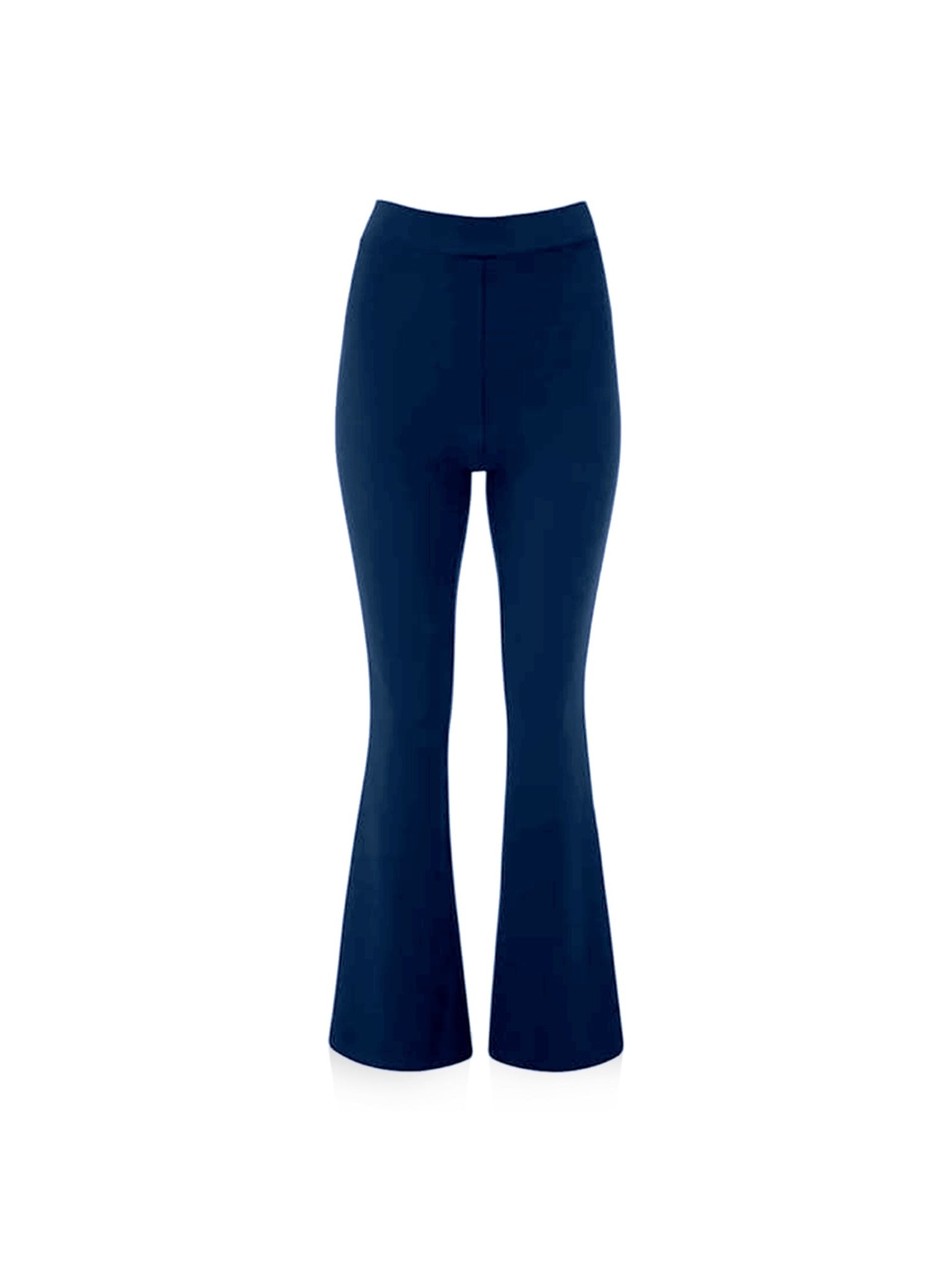 Ladies Flared Trousers Stretch Fit Comfort Fit High-Waisted Flared Pants Suitable For Nurses, Carers, Teachers, School Uniform, Yoga, Travel, Casual, Office Wear