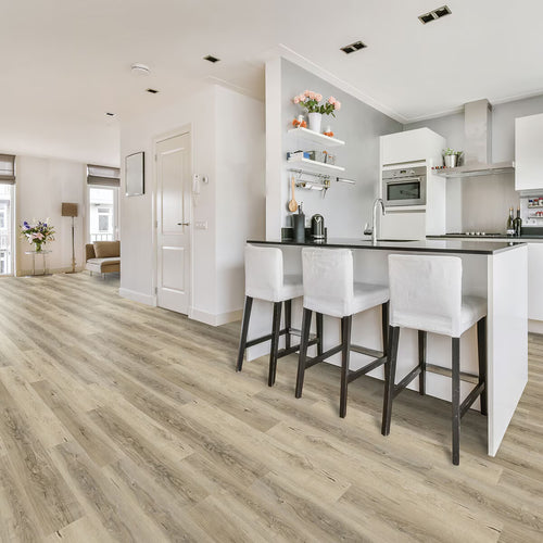 Golden Select Bristol Oak Rigid Core SPC Luxury Vinyl Flooring Planks with Foam Underlay - 1.33 M² per Pack