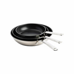 Kitchenaid Stainless Steel Fry Pan, 3 Piece Set
