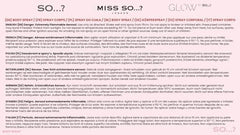 Miss So...? Mini Galore Womens Body Fragrance Gift Set 4X50Ml