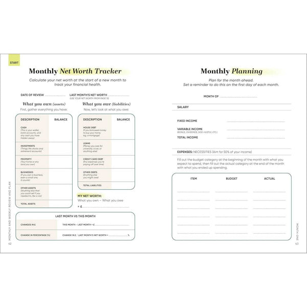 Your Financial Planner: Review, Plan & Reflect - Non Fiction - Paperback
