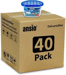 ANSIO Dehumidifier 500Ml Pack of 10 Condensation Remover Moisture Absorber Dehumidifiers for Damp, Mould, Moisture in Home, Kitchen, Wardrobe, Bedroom