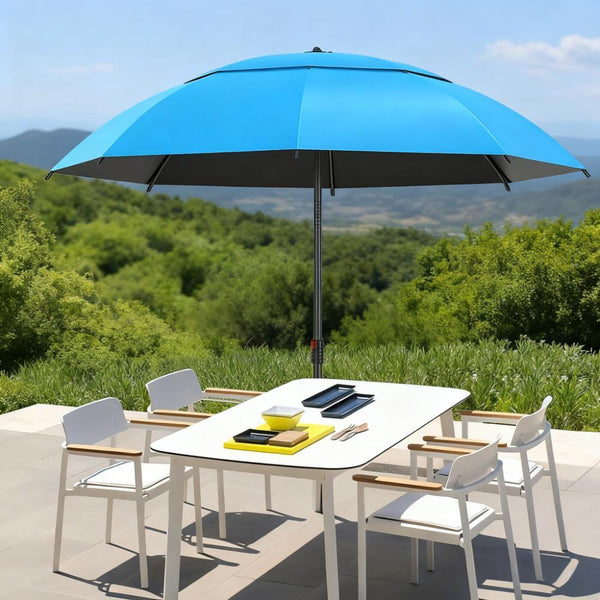 Outdoor Sun Umbrella - Lightweight Foldable Manual Open | Suitable For Camping, Beach, Fishing, And Picnic | Fashionable Patio Accessory | Durable Outdoor Gear, Garden Umbrella