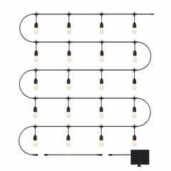 Artika Eclipse 42Ft (12.8M) 20 LED Outdoor Solar String Lights Set