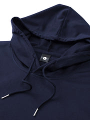 8pcs Men'S Hooded Sweatshirt + Sweatpants Autumn And Spring Casual Sports Suit Solid Color Plain Pullover Regular Long Sleeve Hoodie And Drawstring Elastic Waist Ribbed Ankle Pants
