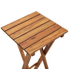 Plant Stand 30X30X38 Cm Solid Acacia Wood