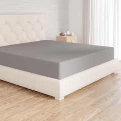 Amazon Basics Soft Microfibre Single Fitted Sheet, Deep Pocket 12 Inch (30 Cm), White