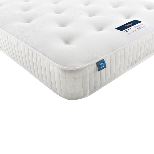 Silentnight 1400 Pocket Ortho Mattress & Slate Grey 4 Drawer Divan, Super King