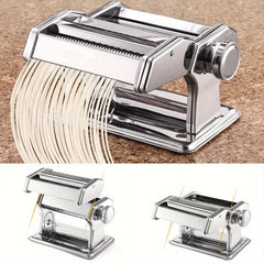 22 X 20.8 X 15.5 Cm Stainless Steel Adjustable Pasta Maker Machine Lasagne Spaghetti Ravioli Cutter