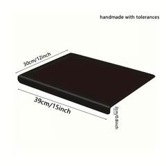 1pc Large Black High-Tenacity Cutting Board, Chopping Board, Non-Slip Acrylic Black Cutting Board, Kitchen Home Restaurant, Countertop Protection Cutting Board, Fruit Cutting Board, Kitchen Utensils, Christmas Day Gift Kitchen Supplies