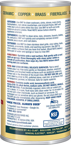 Bar Keepers Friend, Cleanser, 12 Oz (340 G)