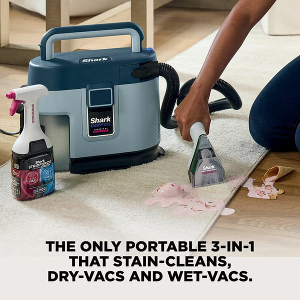 Shark VX110UK Everymess Portable 3-In-1 Stain Eliminator, Wet & Dry Vacuum