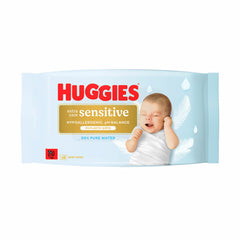 Huggies Plastic Free Extra Care Baby Wipes, 8 X 48 Wipes