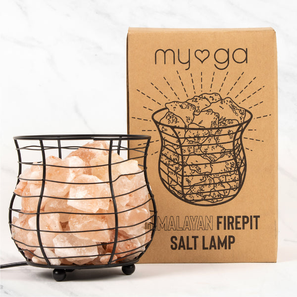 Fire Pit Lamp – Rustic Glow & Air Purification