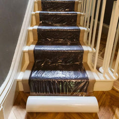10m/Roll Self Adhesive Clear Carpet Protector Film - Durable Strong PE Carpet Protector Film Cover, Fully Waterproof Dustproof Stair Protector For Carpet, Floor, Wall, Furniture