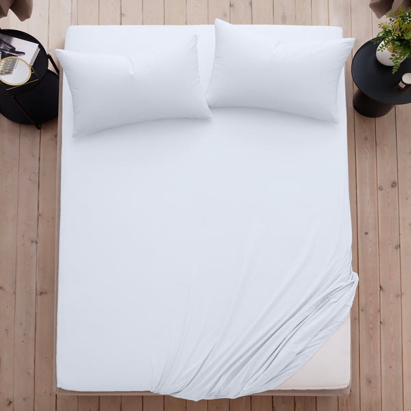 Surprise Colour Fitted Sheet OR Pillowcases | Ultra Soft Wrinkle Free Breathable Bed Sheet With Secure Fit Elasticated Corners | Fade Resistant & Easy Care | Random Colour Sent for Added Fun | LOCAL WAREHOUSE | UK BRAND