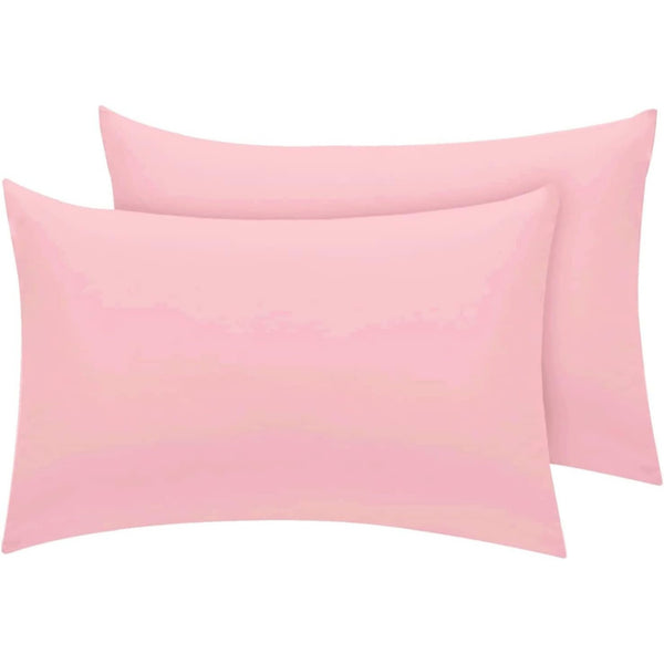 4B Pillowcases –Pack of 2 pillowcases-Available in 8 Color Options – Smooth, Durable Essentials for Stylish Bedroom & Guest Room