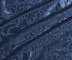 3 Piece Velvet Quilted Bedspread Set Jacquard Damask Bed Cover with Pillow Shams | Luxury Soft Polyester Bedspread for Double King Super King Beds | Modern Elegant Bedroom Bedding Set
