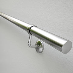 Rothley Stainless Steel Hand Rail Kit, 3.6M - Brushed