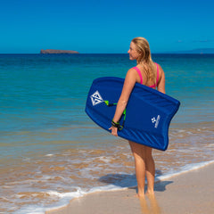 Scott Burke Krypton 3.5Ft (1.07M) Bodyboard with Coiled Leash in Blue