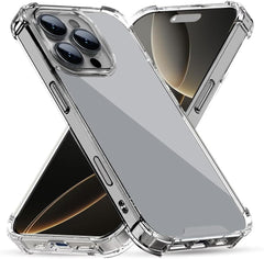 Case For iPhone 17 Pro Max 16 Pro Max Plus 15 14 13 11 12 7 8 17 Air Clear Shockproof Phone Cover