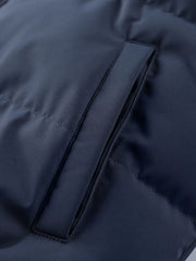 Winter Plush Jacket Thick Warm Jacket Hooded Jacket Casual Outdoor Jacket Solid Color Zipper with Plush Thickening