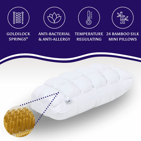 Luff Luxury Bamboo Paradise Springs Pillow