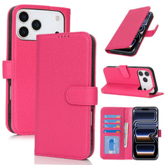 Phone Case: Magnetic Closure Genuine Leather Wallet Case for iPhone 17 Series RFID Blocking 4 Card Slots Premium Protection for 17 Pro Max 17 Air 17 Pro