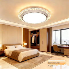 LED Ceiling Fan Light, 3-Color Dimmable Fan Ceiling Light, Suitable for Living Room, Bedroom, Kitchen, And Study Application with Remote Control, for Room Ventilation