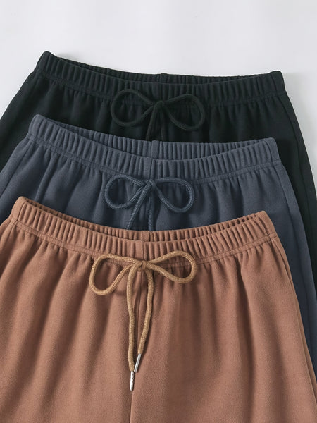 3pcs Women's Sportswear Set, Long Sleeve and Long Pants, Made of Fabric