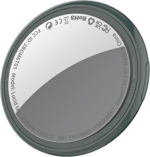 Air Tag Tracker Bluetooth Item Finder-4 Pack, Compatible with Apple Find My APP (Ios Only), 100Db Beep Smart Tag, Replaceable Battery, Item Finder and Locator for Keys/Luggage/Bags/Wallets Etc., Black