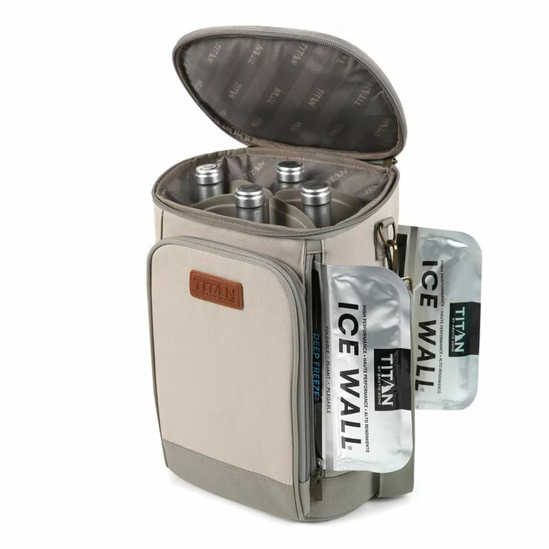 Titan High Performance Insulated Beverage Tote with 2 Ice Walls in Quarry