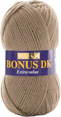 Sirdar Hayfield Bonus DK Double Knitting, White (961), 100G