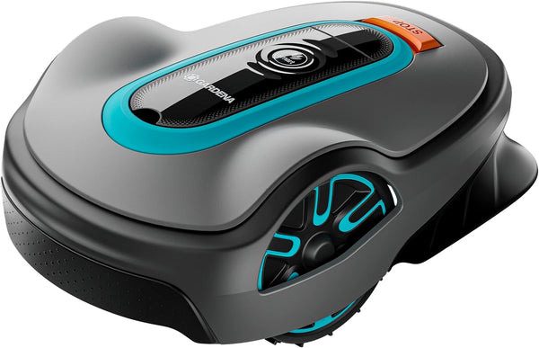 Gardena Smart SILENO City Robot Lawn Mower 500 M² Set: Innovative LONA AI Technology, Adjustment via App, Sensorcontrol, for Slopes up to 35%, Smart Gateway, Version with UK Plug(19602-68)