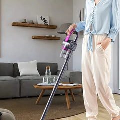 4-in-1 Handheld Vacuum Cleaner Ultra Lightweight Cordless Stick Vacuum, 8000 Pa Powerful Suction- High-Speed Motor, Vacuuming & Mopping & Sweeping, Suitable for Home, Carpets, Pet Hair Cleaning, Easy to Operate and Store,60dB Low Noise, 3000 mAh, Carpet C