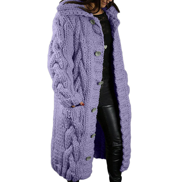 2025 New Fashionable Loose Cardigan for Women in Europe And America, Casual Long Sweater Jacket