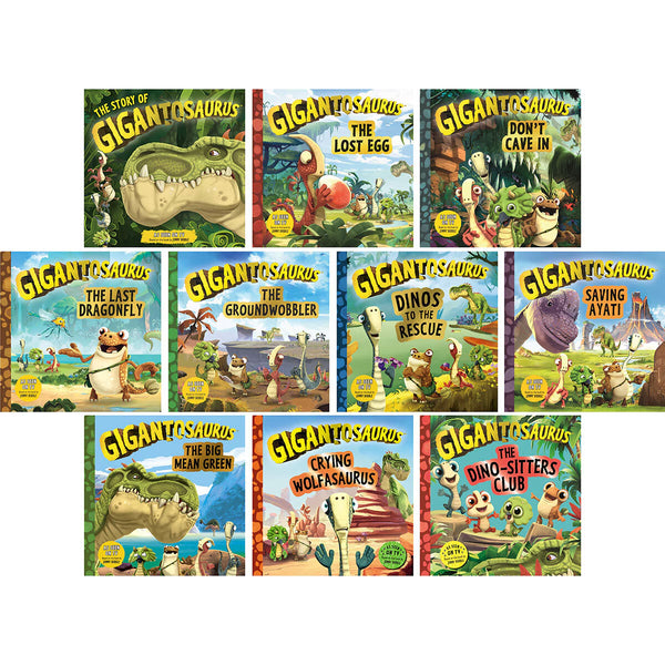Gigantosaurus X10 Book Collection