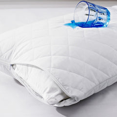 Mother's Day gift Premier Non-Noise Quilted Waterproof Mattress protector super-soft, Ultimate Comfort and Protection, stretch skirt fit all depth mattress, fitted sheets, easy care,white, TPU Coated, Breathable, Noiseless, All Seasonal Use