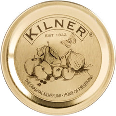 Kilner Preserve Jar 0.5L (500Ml) round Glass Screw Top Lid Preservation Storage Jar for Jams Chutneys Small Pickled Fruits