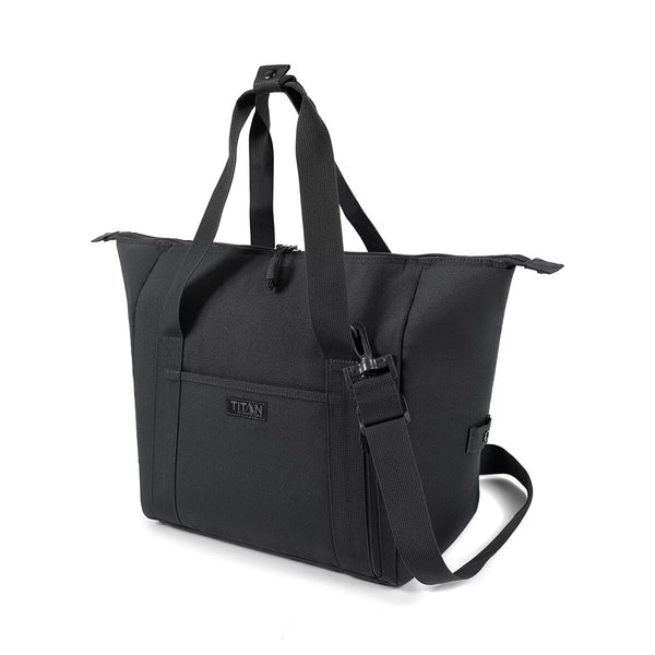 Titan 25 Can Insulated Carry-All with 2 High Performance Ice Walls in Black