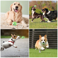 Engaging Giggle Ball Designed for Both Dogs And Cats - A Pet Puzzle Toy That Produces Distinctive Giggling Noises - Sturdy Chew Toy to Alleviate Boredom - Made from Safe Vinyl - Measures 12.95 cm, Without Battery