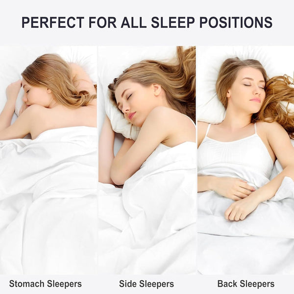 Pillows Made in UK Pillow for Sleeping pack of 2 and 1 Hotel Quality Pillows Side Sleeper Bounce Back Bed Pillow Quick rebound, Dust Proof Resistant Premium Filled Pillows
