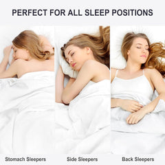 Pillows Made in UK Pillow for Sleeping pack of 2 and 1 Hotel Quality Pillows Side Sleeper Bounce Back Bed Pillow Quick rebound, Dust Proof Resistant Premium Filled Pillows