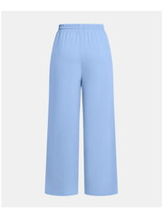 Women Drawstring High Waist Straight Leg Pants, Fashion Casual Pocket Trouser for Daily Wear, Ladies Bottom For All Season, Womenswear Basic Comfy Going Out Solid Color Sweatpant