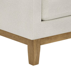 Henredon Murphy Cream Fabric Corner Sofa with Reversible Chaise