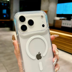 Phone Case: Suitable for iPhone 17 Promax/Pro/ Air, 16 Plus, 15, 14 Pro Max, 13, 12, 11 and Samsung Galaxy S22/23/24/25 Plus Ultra FE.A Perfect Gift for Friends, Boyfriend, Girlfriend or Family. Simple Shockproof Acrylic Transparent Magnetic Phone