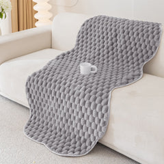 1pc Plush Sofa Cushion 1 2 3 4 Seater, Pet Friendly Sofa Cover, Breathable Sofa Slipcover Couch Cover Seat Cushion, Machine Washable, Warm Thickened Soft and Cozy Non-Slip Furniture Protector Sofa for All-Seasons, Living Room, Bedroom, Office, Home Decor