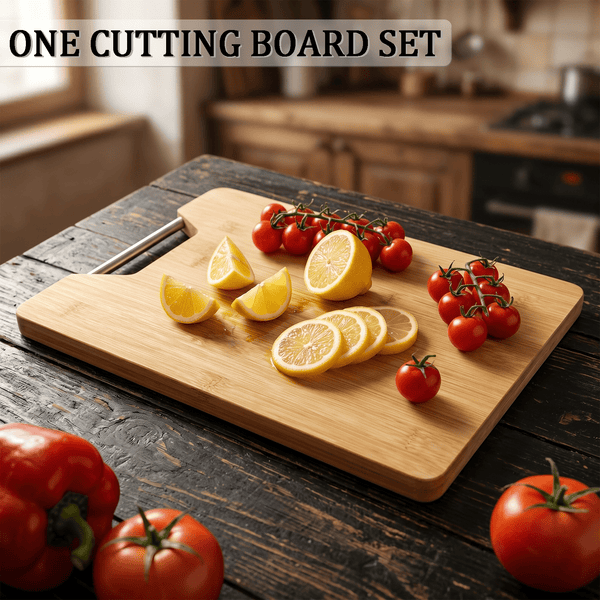 3/2/1pc Upgraded Large Chopping Board, High-quality Wooden Chopping Board, Food Safety, Durable Wood Blocks, Suitable for Meat, Cheese, Bread, Vegetables and Fruits, Ideal Kitchen Utensil, Perfect Gift for Families and Dormitories.