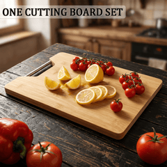 3/2/1pc Upgraded Large Chopping Board, High-quality Wooden Chopping Board, Food Safety, Durable Wood Blocks, Suitable for Meat, Cheese, Bread, Vegetables and Fruits, Ideal Kitchen Utensil, Perfect Gift for Families and Dormitories.